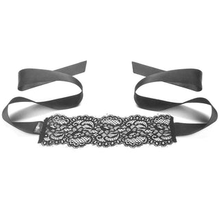 Secret Kisses Boudoir Lace Blindfold